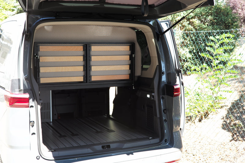 Komfortbett VW Multivan - Bettsystem mit Lattenrost und Matratze