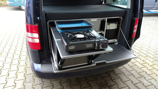 Campingbox M für VW Caddy ab 2003 und weitere Minicamper