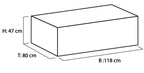 Reimo CampingBox LCM für VW T6.1 / T6 / T5 Multivan und California Beach