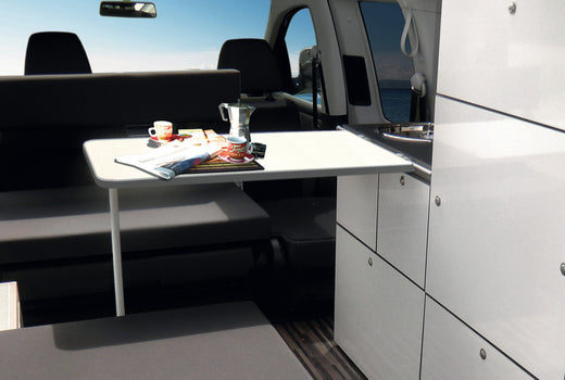 Tischanlage VW Caddy Maxi Weekender - Dekor Pearl