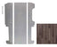 Bodenplatte Ren/Opel/Fiat,Nissan 3-tlg.KR ab 2015, 1020 mm Dekor Schiffsboden
