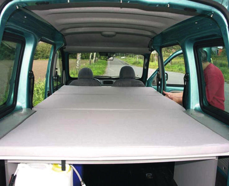 Ausbauset / nachrüstbares Bettsystem 200x120 cm mit Polstern und Bezügen