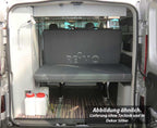 Vormontierte Möbelzeile für Renault Trafic / Opel Vivaro / Fiat Talento / Nissan NV300 ab Bj. 7/2014