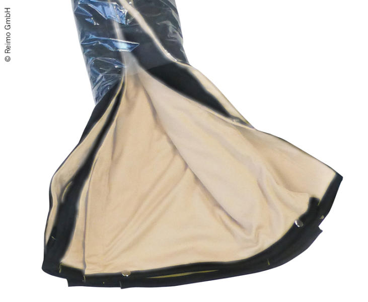 VWT5/6 KR Vorhang System creme/schwarz,blickdicht, ab 2003, UK-Version