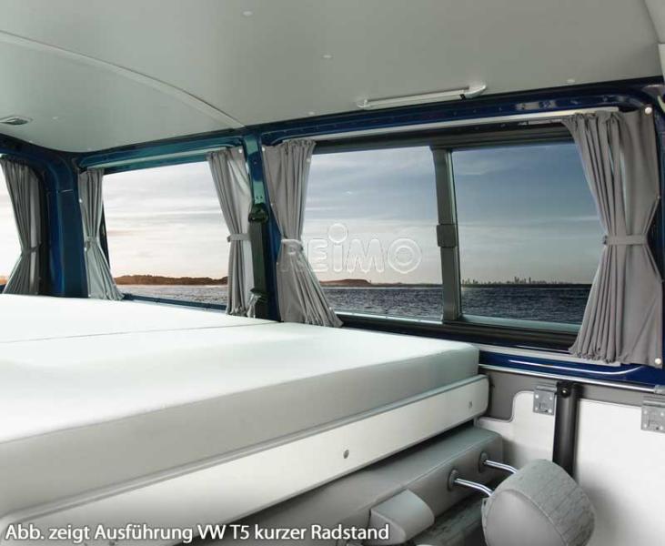 Carbest Gardinenset blickdicht für Ford Transit Custom