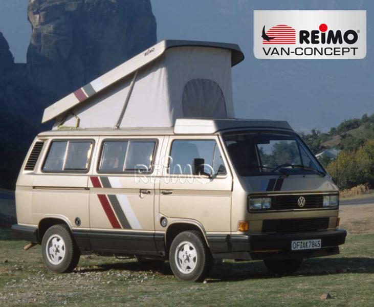 Das Bett zu Schlafdach VW T2 Superflach 20136
