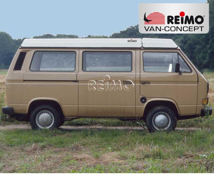 Das Bett zu Schlafdach VW T2 Superflach 20136
