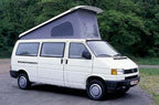 Einbaurahmen VW T4 langer Radstand mit Fahrerhausausschnitt - Linkslenker