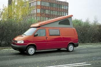 Einbaurahmen VW T4 langer Radstand mit Fahrerhausausschnitt - Linkslenker