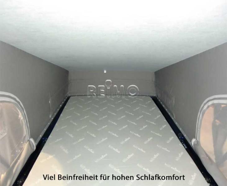 Schlafdach Superflach für VW T5/T6/T6.1 Transporter / Kurzer Radstand / Hinten hoch