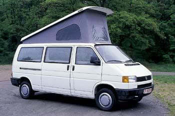 Schlafdach Superflach VW T4 - Vorne Hoch