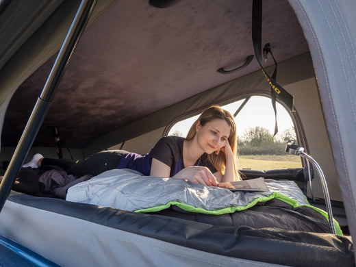 Aufstelldach-Bett für Aufstelldach superflach Caddy V Maxi ab Bj. 08/2020 (hinten hoch)