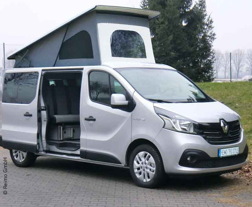 Schlafdach EasyFit für Renault Trafic & und baugleiche Fahrzeuge LR - Gurtverschluss