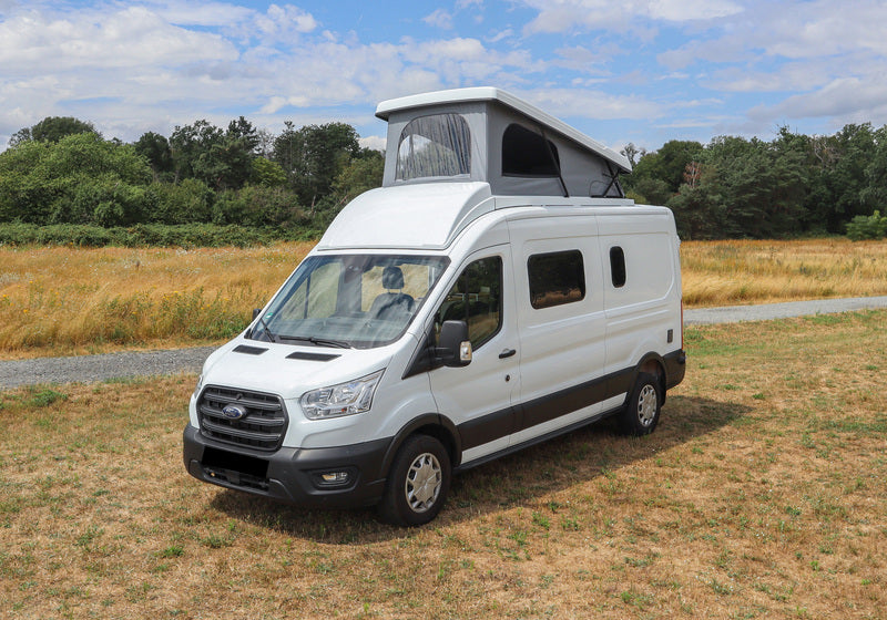 SD Ford Transit V363, Länge 6m, Höhe 2m, nicht gespannt, weiÃ