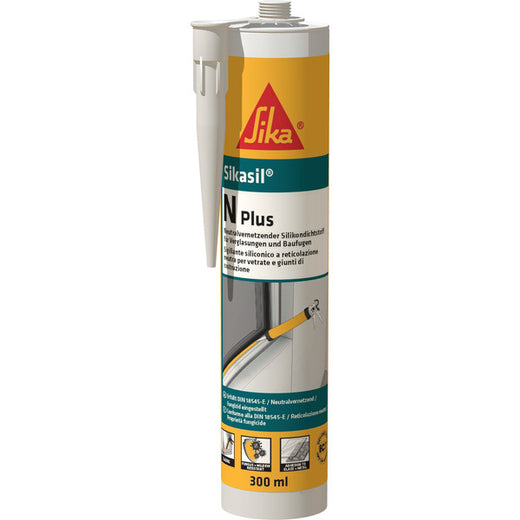 Sika Industrie Sikasil-N plus - 300 ml - Weiß