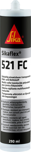 Sika Sikaflex-521FC Transparenter Kleb- und Dichtstoff