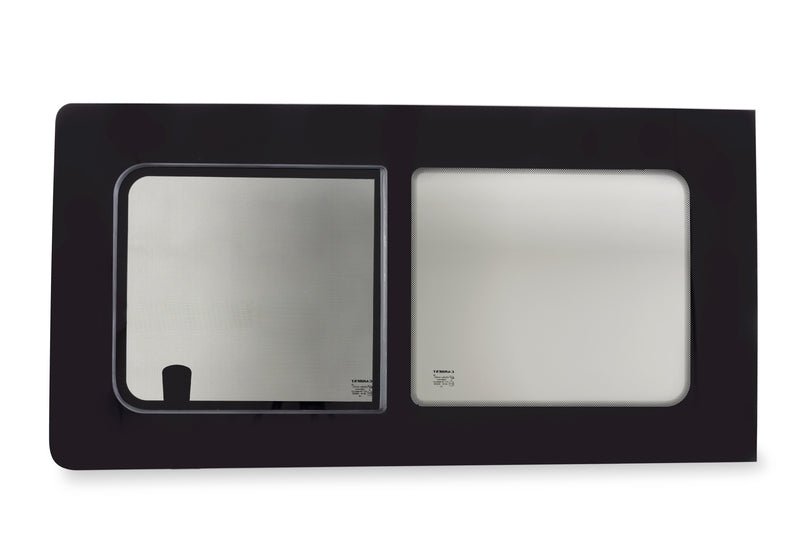 Schiebefenster lin.VWT5/T6 m.Moskit.Echtglas, 1135x585,getönt kR + lR