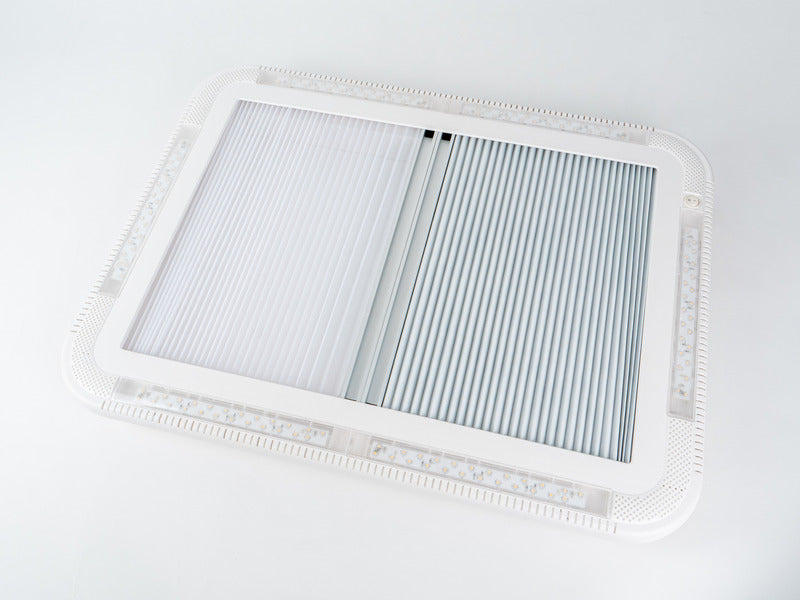 Carbest Dachhaube mit LED's 452x402 mm - Ohne Zwangsbelüftung