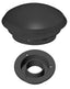 Pilzlüfter ⌀ 190 mm mit Schlauchanschluss - Dachausschnitt ⌀ 110 mm - Schwarz