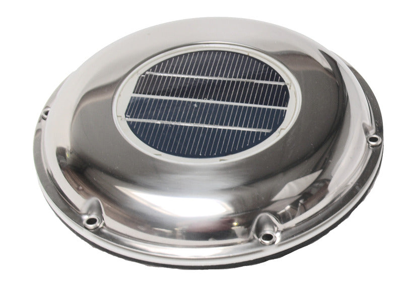 Solarventilator 215mm, Edelstahl
