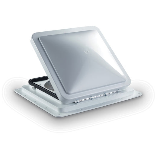 Dometic Dachhaube mit 12 Volt Ventilator Haube: Milchglas 40x40cm