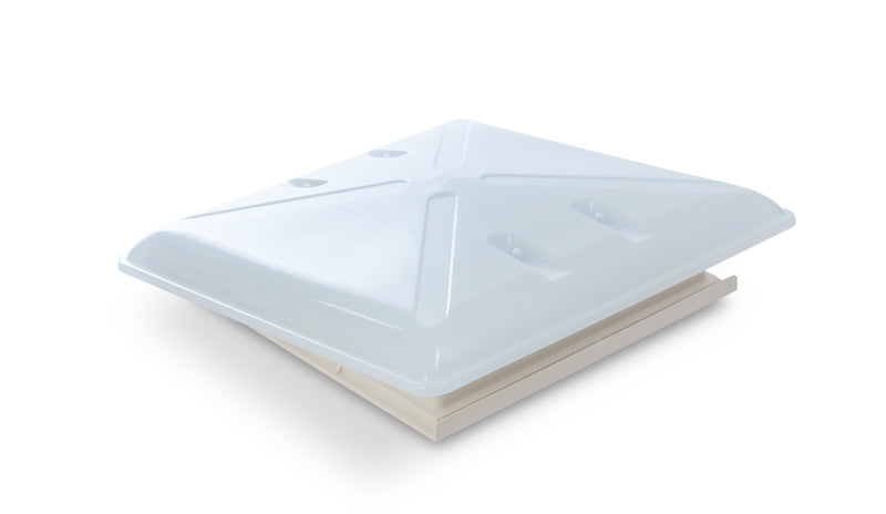 MPK Dachhaube 400 x 400 mm - Milchglas - Mit Rollo und Moskitonetz