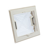 MPK Dachhaube 400 x 400 mm - Milchglas - Mit Rollo und Moskitonetz