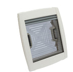 MPK Dachhaube 400 x 400 mm - Milchglas - Mit Rollo und Moskitonetz