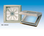 Thule Dachhaube Omni-Vent mit 12-V-Ventilator 40x40 - Durchscheinend
