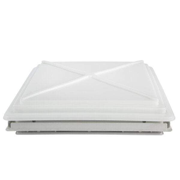 Dachhaube 50 x 50 cm - Mit abnehmbarer Milchglashaube