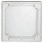 Dachhaube 50 x 50 cm - Mit abnehmbarer Milchglashaube