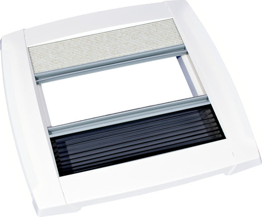 MPK Plisseerahmen mit LED für 40x40cm Dachhauben