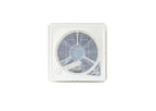 12-V-Kurbeldachhaube Turbo-Vent Premium - 40 x 40 cm - Crystal Haube