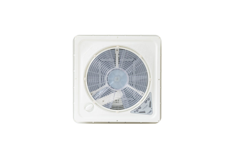 12-V-Kurbeldachhaube Turbo-Vent Premium - 40 x 40 cm - Crystal Haube