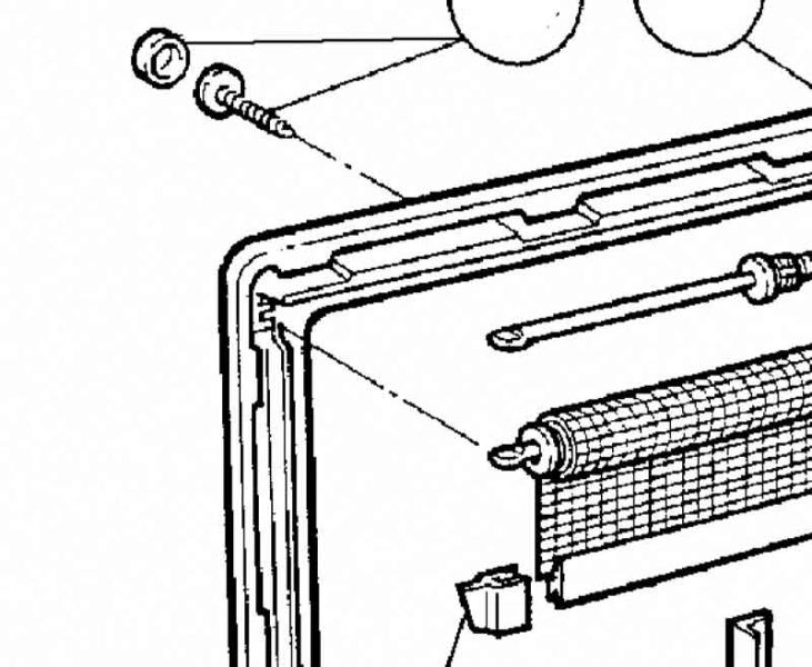 Dometic Befestigungssatz Innenrahmen