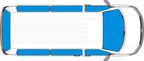 Isoflex Thermomatte VW Caddy 5 kurzer Radstand ab 2020 - Komplett-Set - 8-teilig