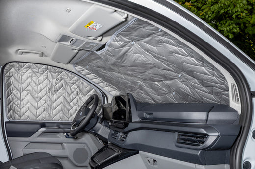 Carbest Thermomatte Isoflex Fahrerhaus für Ford Tourneo Custom ab 2023 - 3-teilig