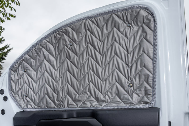 Thermomatte Isoflex Fahrerhaus für Ford Tourneo Custom ab 2023 - 3-teilig