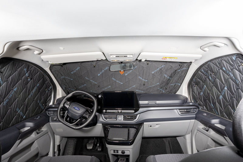Thermomatten mit Saugnapfbefestigung für Ford Custom Tourneo >2023