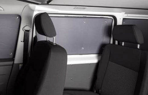 Thermo-Verdunkelungsmatten mit Saugnapfbefestigung für Ford Tourneo Custom >2023