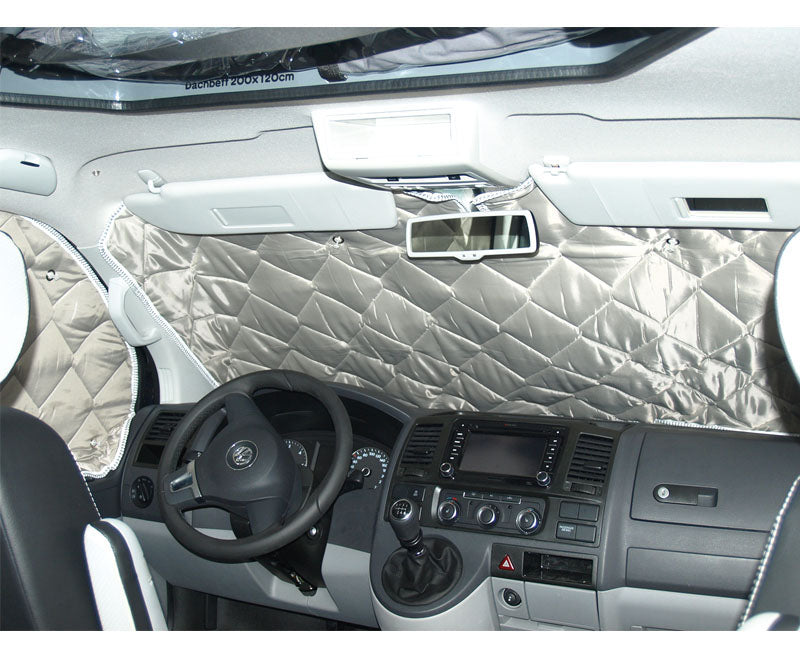 Isoflex Thermomatte Wohnraum 4-teilig VW-T5/T6 ab Bj.2003 kurzer Radstand