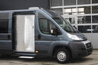 dhermovorhang Schiebetür Ducato X250/290, Boxer, Jumper, Farbe: Hellgrau