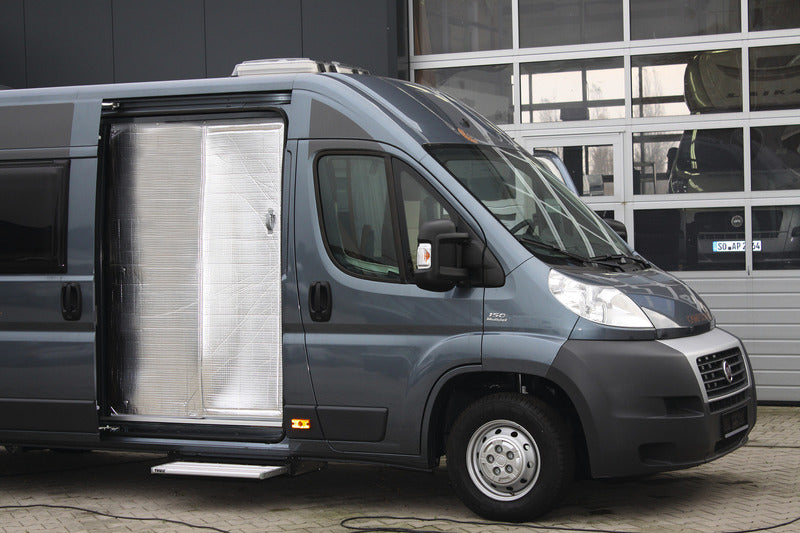 dhermovorhang SchiebetÃ¼r Ducato X250/290, Boxer, Jumper, Farbe: Hellgrau