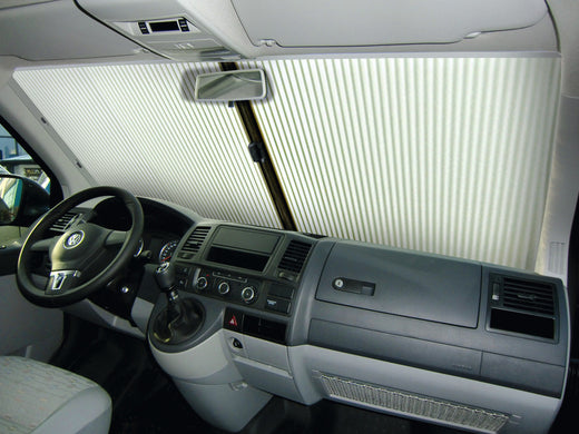 Remis Frontscheibenrollo IV für VW T5 bis Baujahr 2009 - Grau