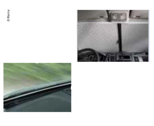 Remis Zusatzblende für Remifront-Rollo IV schwarz für Ducato ab BJ.2011
