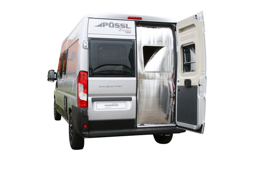 Hindermann Hecktürisolierung Premio 1-teilig - Mit Fensterausschnitt - Ford Transit H3