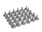 Carbest Thermomatte Do-it-yourself 7-lagig Grau/Silber
