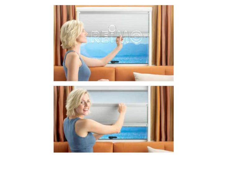 Fensterrollo mit Einkassetensystem für Anspruchsvolle
