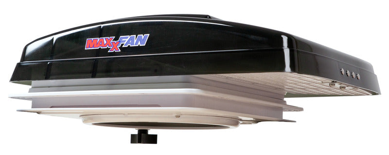 Dachlüfter MaxxFan Deluxe Compact 28x28 cm,schwarz,25-90cm Dachstärke
