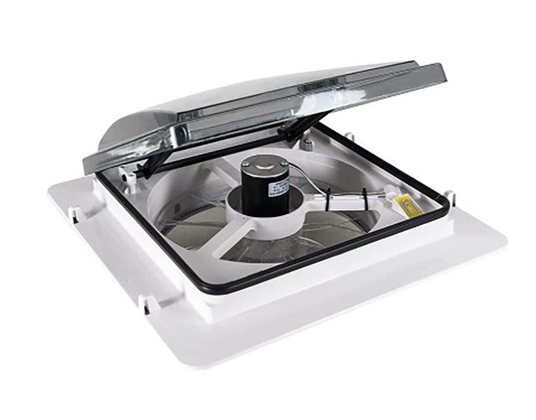 Dachhaube MaxxFan Plus m.10-stuf.Ventilator An-/Abluft, Regensensor